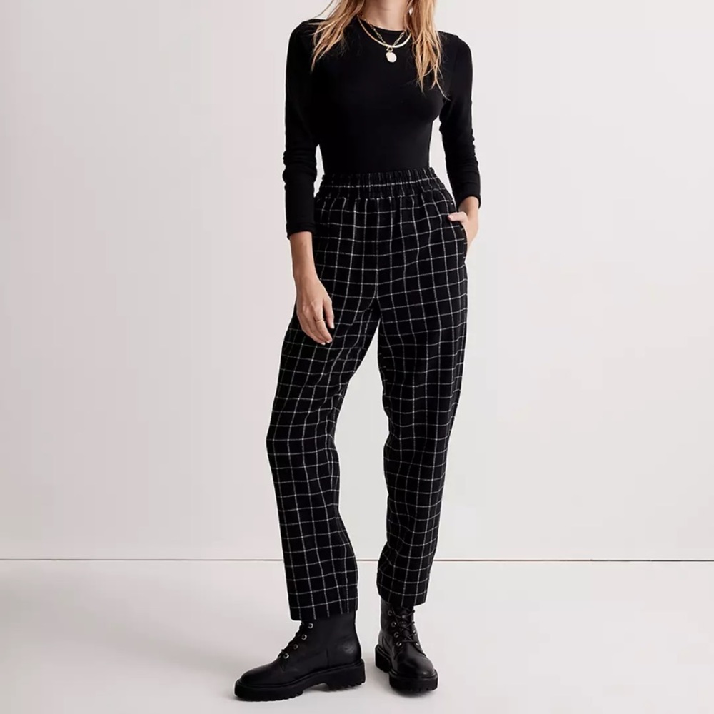 Madewell Huston Pull On Tapered Pants